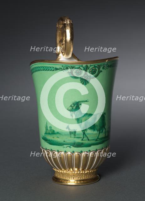 Cream Jug, designed 1788, made 1831-1834. Creator: Sèvres Porcelain Manufactory (French, est. 1740).