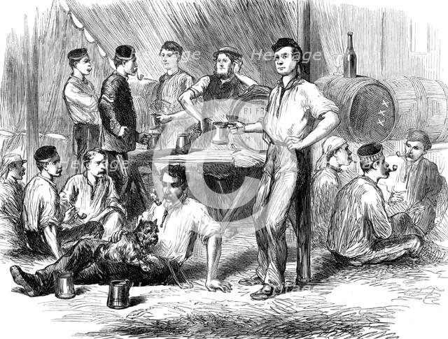 The Autumn Campaign: canteen, 1872. Creator: Unknown.