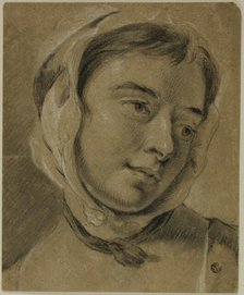 Female Head, n.d. Creators: Thomas Frye, Sir James Thornhill.