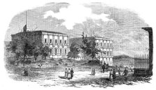 The French Military Barracks, outside Pera, 1854. Creator: Unknown.
