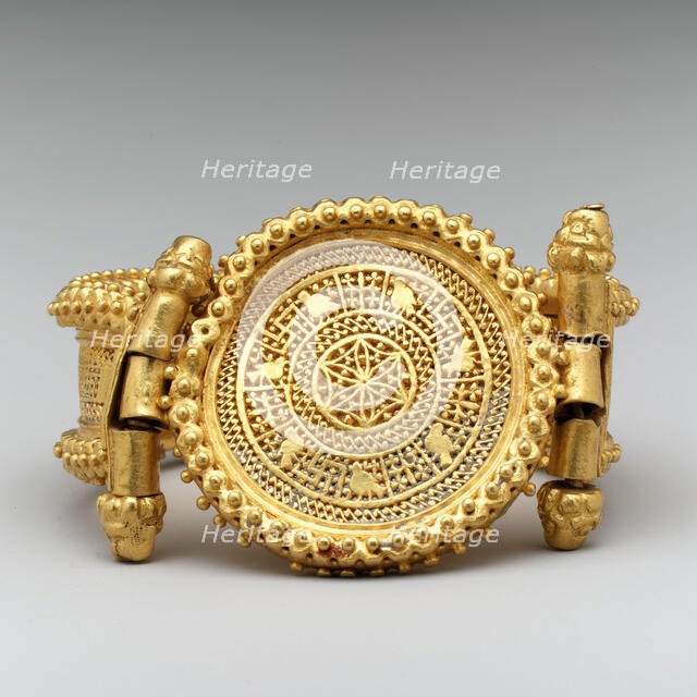 Bracelet (one of a pair), Byzantine, ca. 400. Creator: Unknown.