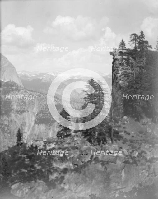 Travel views of Yosemite National Park, between 1903 and 1906. Creator: Arnold Genthe.