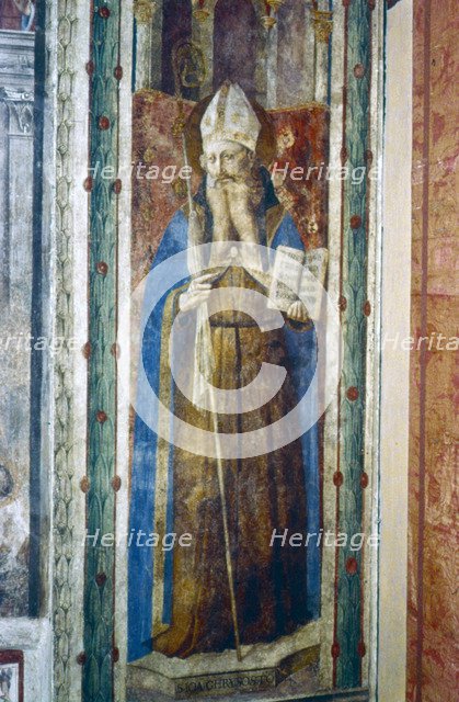 'St John Chrysostom', mid 15th century. Artist: Fra Angelico