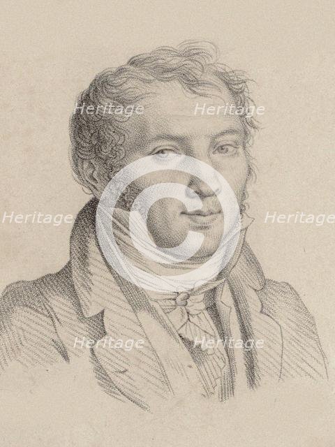 Portrait of the violinist and composer Louis-Luc Loiseau de Persuis (1769-1819) , 1811. Creator: Guérin, Pierre Narcisse, Baron (1774-1833).