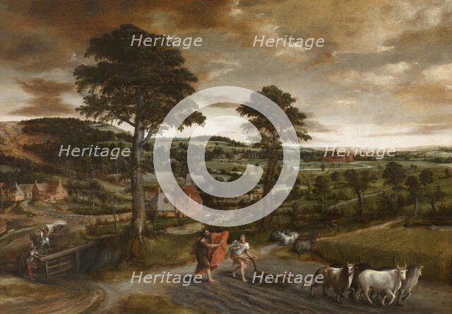 The Calling of Elisha, 1572. Creator: Jan Massys.