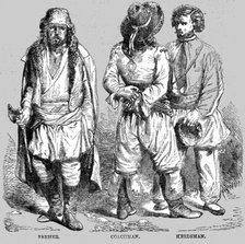 'Moldavian Costumes; Daunbian Principalities 1854', 1854. Creator: Unknown.