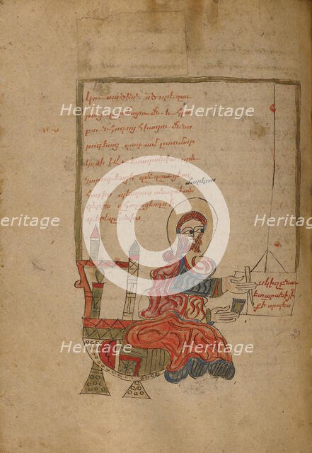 Saint Mark; Gospel Book, 1386. Creator: Unknown.