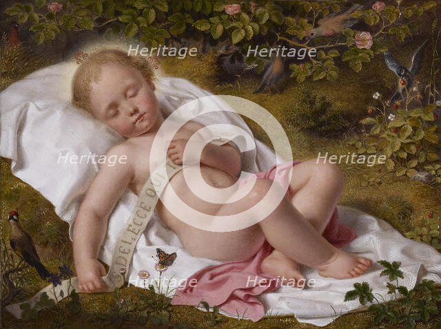 The Christ Child, 1849. Creator: Andreas Johann Jacob Muller.