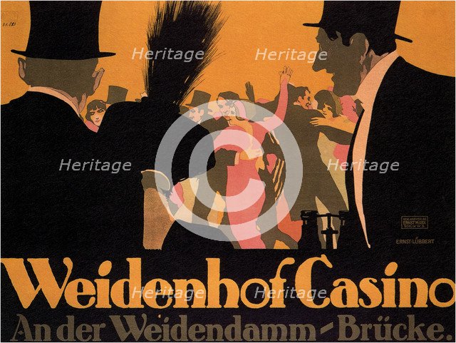 Weidenhof Casino, 1913. Artist: Lübbert, Ernst (1879-1915)