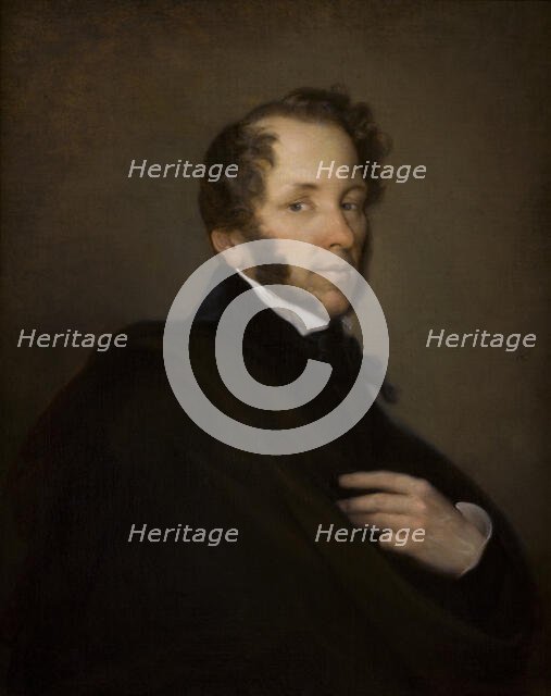 Portrait of Antoni Wentzel, c1839. Creator: Rafal Hadziewicz.