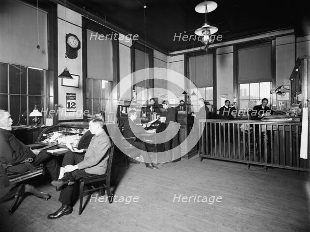 General office, Leland & Faulconer Manufacturing Co., Detroit, Mich., 1903 Nov. Creator: Unknown.