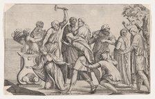 Sacrifice of Iphigenia, 1607-61. Creator: Pierre Biard.