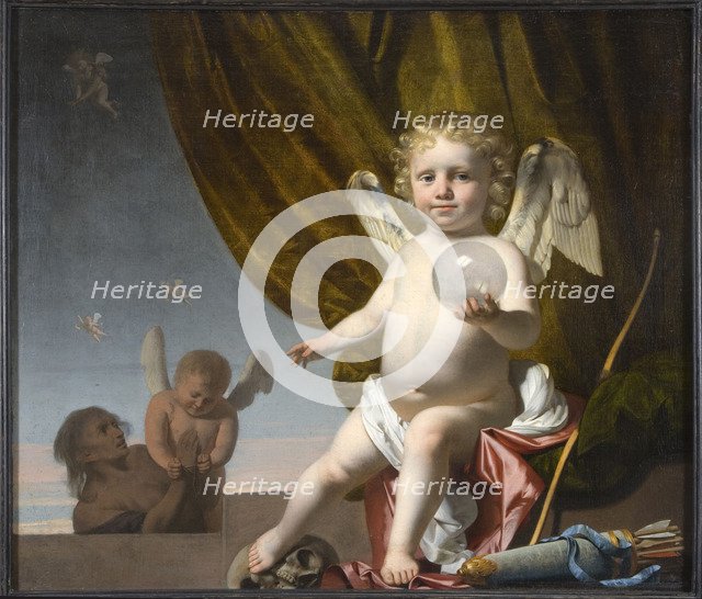Cupid with a Glass Globe, c. 1657–1658.