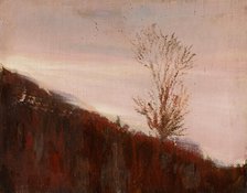 Autumn Hillside with Trees, 1880-1900. Creator: Ladislav Mednyanszky.
