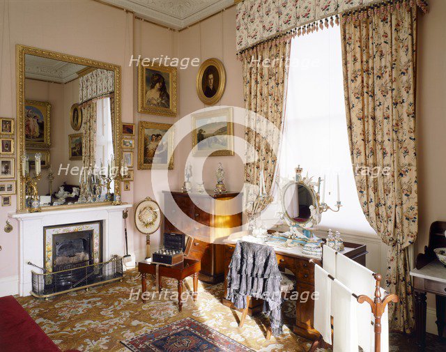 Queen Victoria's Dressing Room, Osborne House, c1990-2010. Artist: Nigel Corrie.