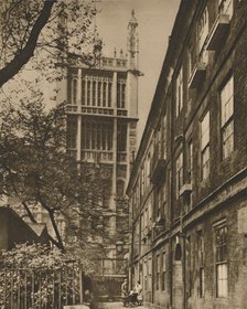 'Pinnacled Tower of the Records Office from Clifford's Inn', c1935. Creator: Donald McLeish.