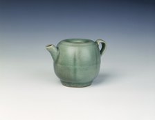 Longquan melon-shaped ewer, Yuan dynasty, China, 1279-1368. Artist: Unknown