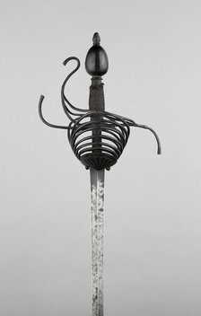 Rapier, Italy, c. 1630. Creator: Unknown.