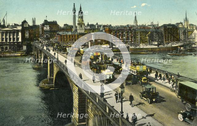 London Bridge, c1910. Creator: Unknown.