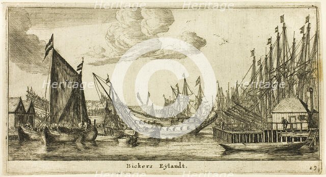 Bickers Island, c. 1655. Creator: Reinier Zeeman.