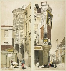 Hotel de la Tremouille, Paris, 1839. Creator: Thomas Shotter Boys.