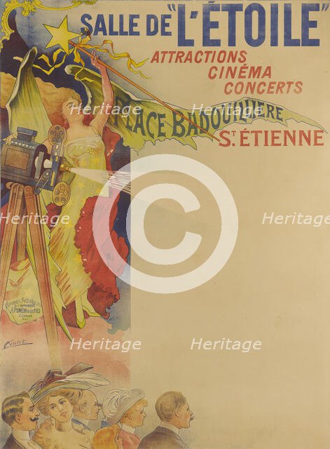Salle de L'Etoile, 1902. Creator: Coulet, Léon Gabriel Louis (1873-?).
