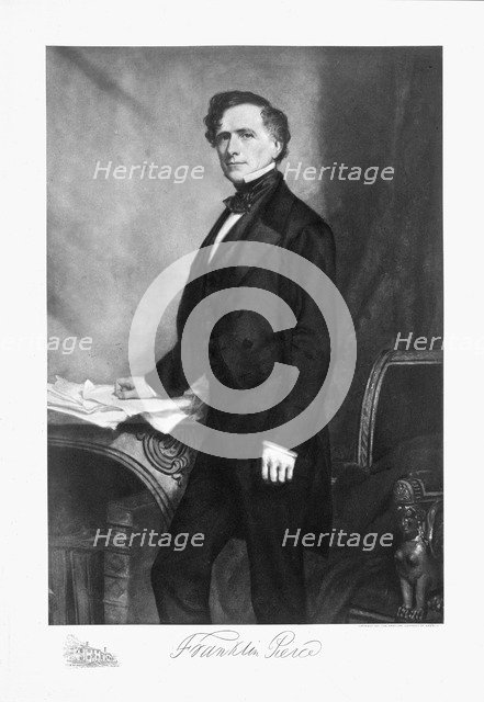 Franklin Pierce, 14th President of the United States of America, (1901). Artist: Unknown