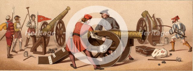 Several artillery from 1507 to 1520, reigns of Louis XII and Francis I of France.