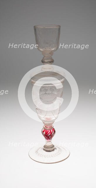 Double Goblet, Germany, 1701/13. Creator: Unknown.