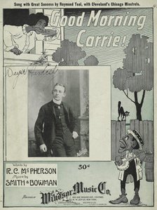 'Good morning Carrie!', 1901. Creators: Unknown, Bushnell.