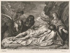 Virgin Supporting the Dead Christ. Creator: Boetius Adams Bolswert.