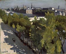 'Quai du Louvre and Pont Neuf', 1906.  Artist: Albert Marquet