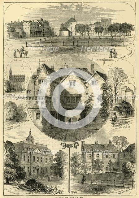 'Views in Highgate', c1876. Creator: Unknown.