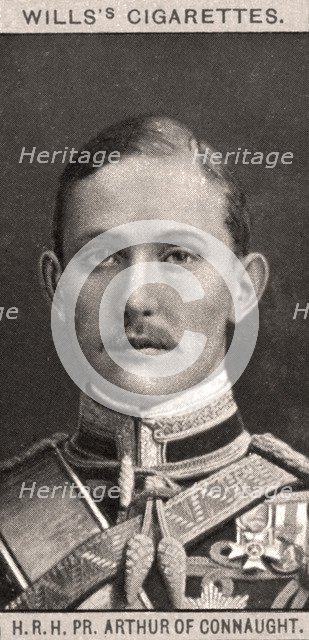 Prince Arthur of Connaught, 1908.Artist: WD & HO Wills