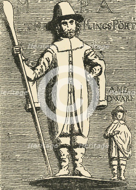 'King Charles' Porter and Dwarf', (c1872). Creator: Unknown.