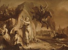 Perseus and Andromeda. Allegory of the liberation of the Netherlands by Prince Frederik Hendrik, 164 Creator: Pieter Symonsz Potter.