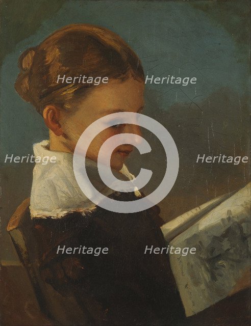 Julieta Courbet at ten years old.