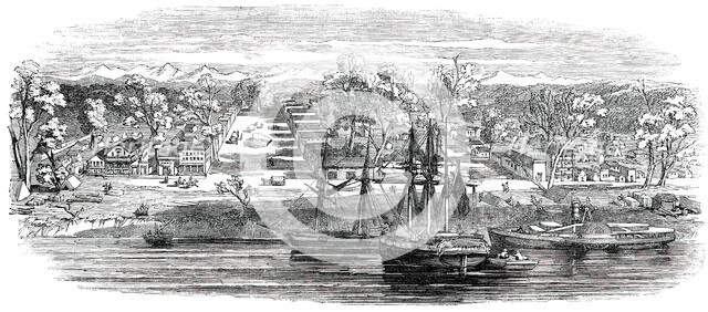 Sacramento - General View, 1850. Creator: Unknown.
