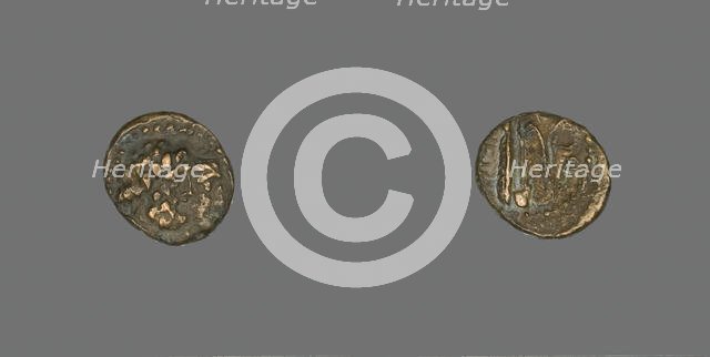 Coin Depicting the God Zeus and Consort (?), about 137-127 BCE. Creator: Unknown.