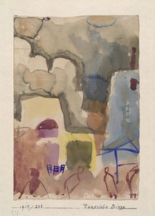 Tunisian sketch, 1914. Creator: Klee, Paul (1879-1940).