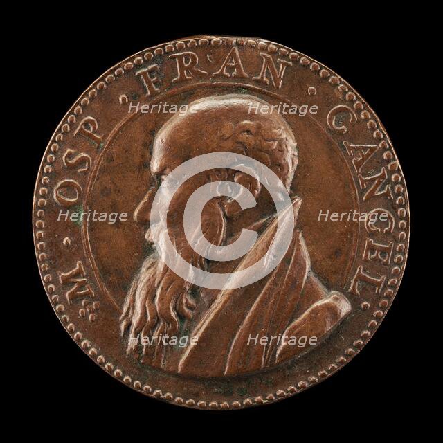 Michel de l'Hôpital, 1505/1506-1573, Chancellor of France 1560-1568 [obverse], 16th century. Creator: Unknown.