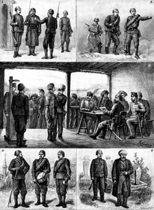 The Austro-Hungarian Army on the Turkish Frontier, 1890. Creator: P Naumann.