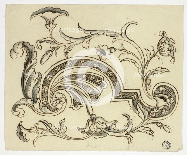 Design with Poppies, n.d. Creator: Unknown.