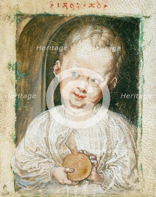 The Christ child holding the orb, 1493. Creator: Dürer, Albrecht (1471-1528).
