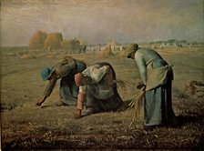  'The Gleaner women', 1857, by Jean Francois Millet.