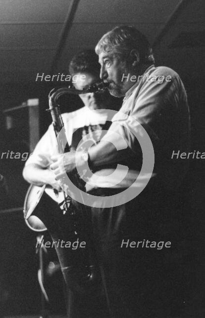 Dick Morrissey, Soho Jazz Festival, London, 1992. Creator: Brian Foskett.