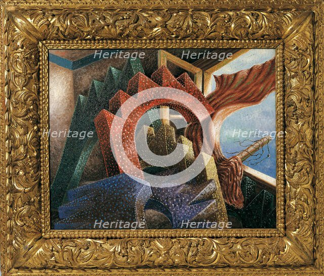 La sieste, 1928. Creator: Savinio, Alberto (1891-1952).