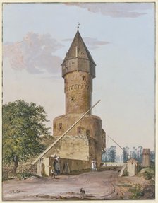 The Bockenheimer Warte in Frankfurt am Main. Creator: Anton Radl.