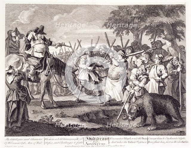 'Hudibras's First Adventure', 18th century. Artist: William Hogarth