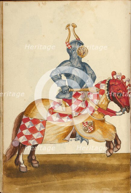 A Horseman in Armor, about 1560-1570. Creator: Unknown.